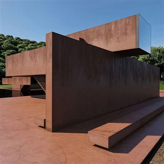 A588 SA588 Gr.A কর্টেন স্টিল প্লেট